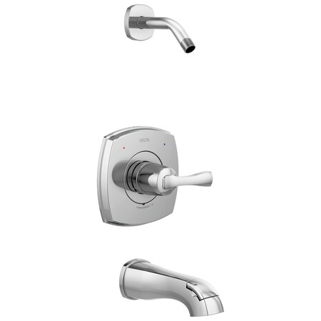 Delta Faucet, Tub & Shower Tub / Shower Faucet, Chrome T14476-LHD